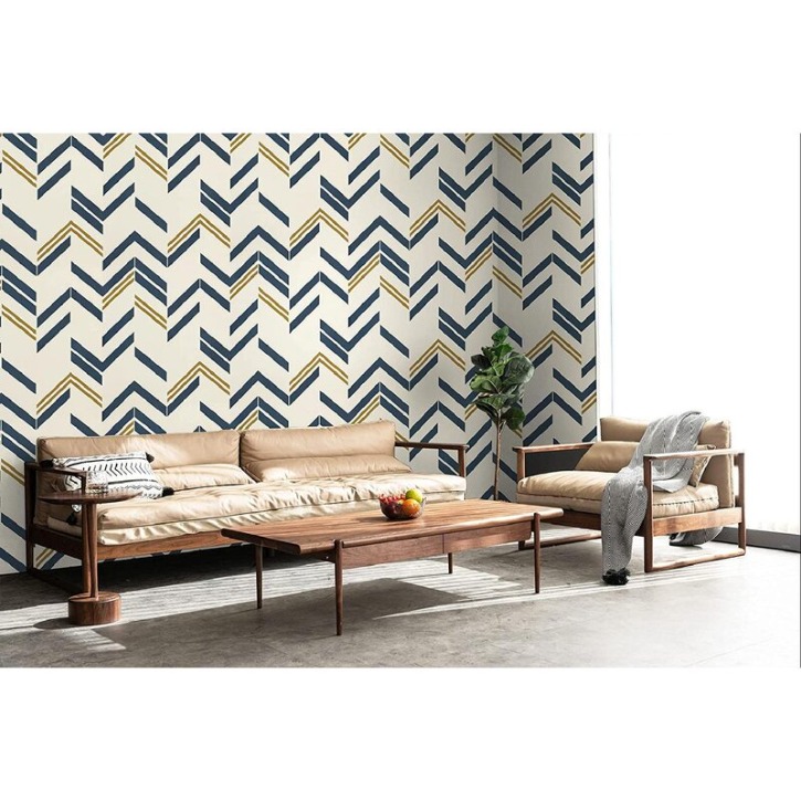 Stripe+Peel+And+Stick+Wallpaper+Blue+Gold+Wallpaper+Self-Adhesive+Removable+Decorative+Wallpaper+For+Bedroom+Living+Room+Easy+To+Apply (6).jpg